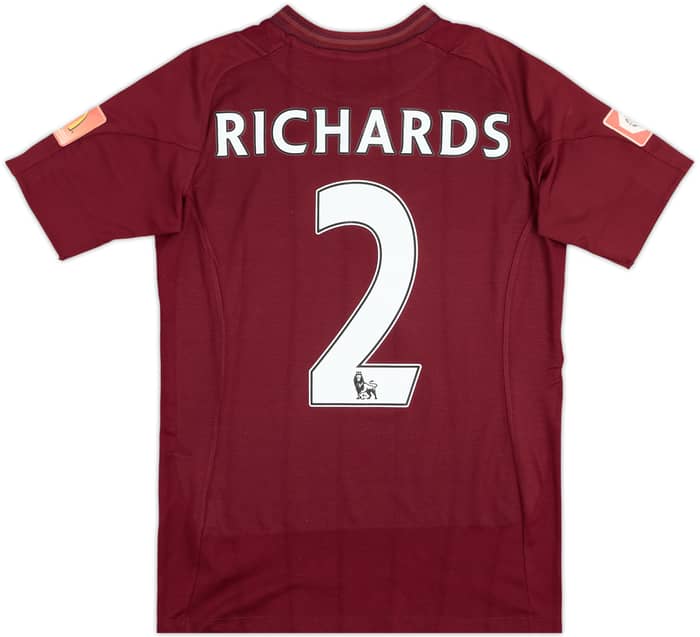 2012-13 Manchester City Away Shirt Richards #2 - 8/10 - (15-16 Years)