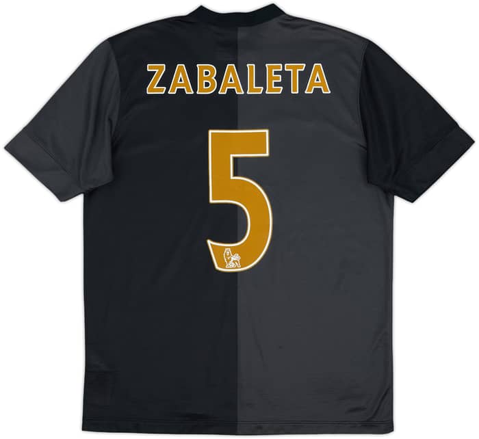 2013-14 Manchester City Away Shirt Zabaleta #5 - 8/10 - (XL.Boys)