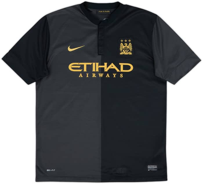 2013-14 Manchester City Away Shirt Zabaleta #5 - 8/10 - (XL.Boys)