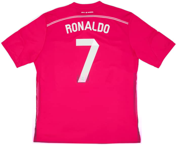 2014-15 Real Madrid Away Shirt Ronaldo #7 - 9/10 - (XXL)