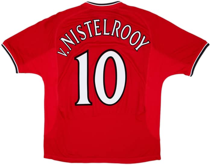 2000-02 Manchester United Home Shirt V.Nistelrooy #10 - 6/10 - (M)