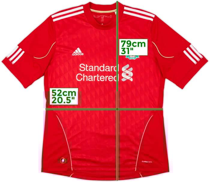 2010-12 Liverpool Home Shirt - 5/10 - (L)