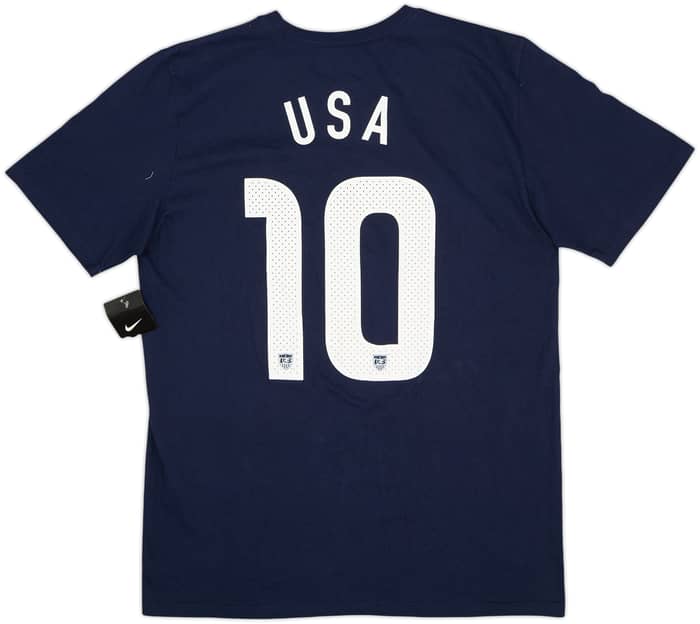 2010-11 USA Nike Cotton Tee USA #10 (L)