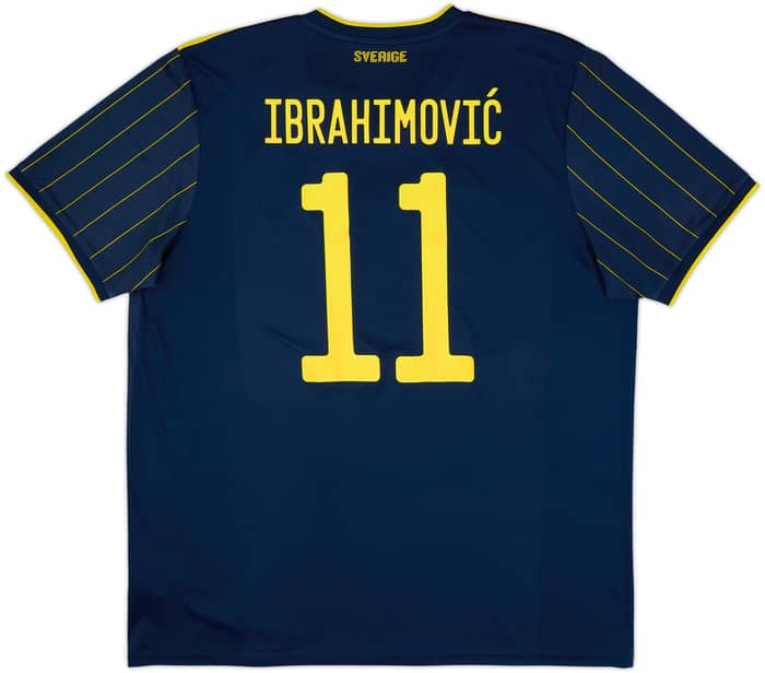 2020-22 Sweden Away Shirt Ibrahimovic #11 - 10/10 - (XXL)