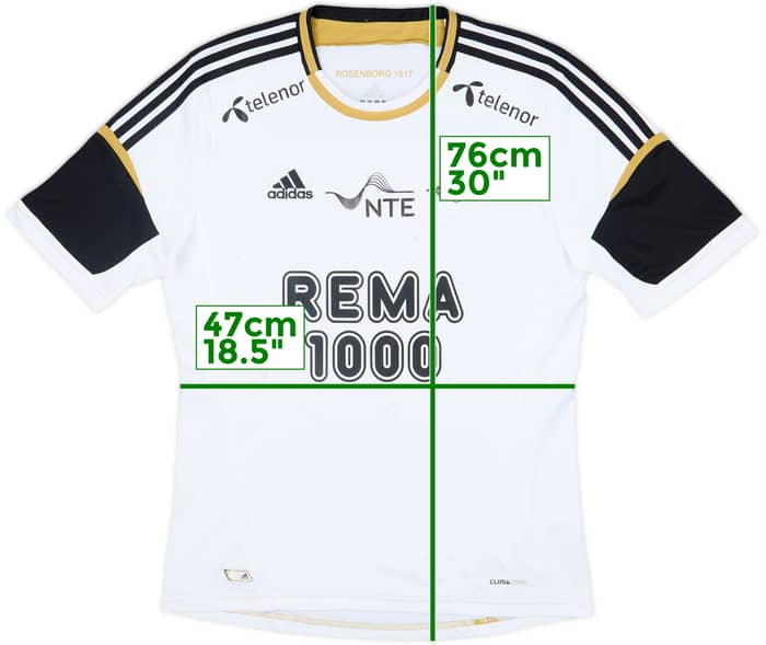 2011 Rosenborg Signed Home Shirt - 7/10 - (M)