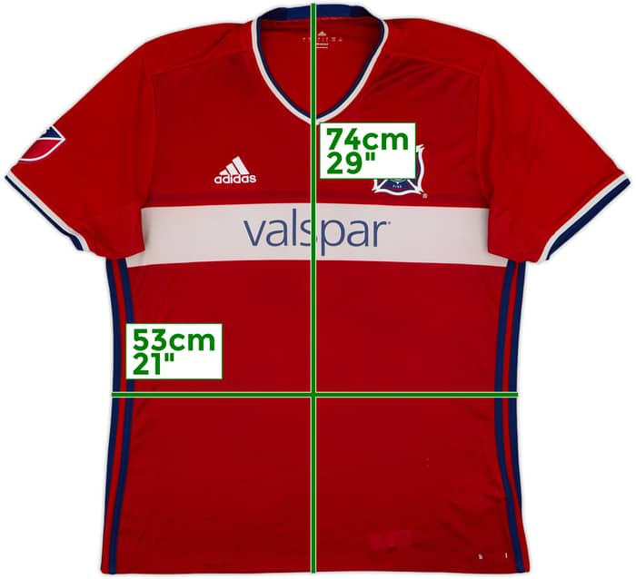 2016-17 Chicago Fire Home Shirt - 4/10 - (L)