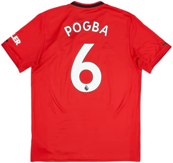 2019-20 Manchester United Home Shirt Pogba #6 - 6/10 - (L)