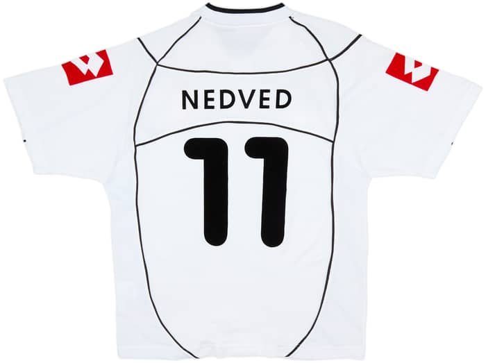 2002-03 Juventus Away Shirt Nedved #11 - 8/10 - (L)
