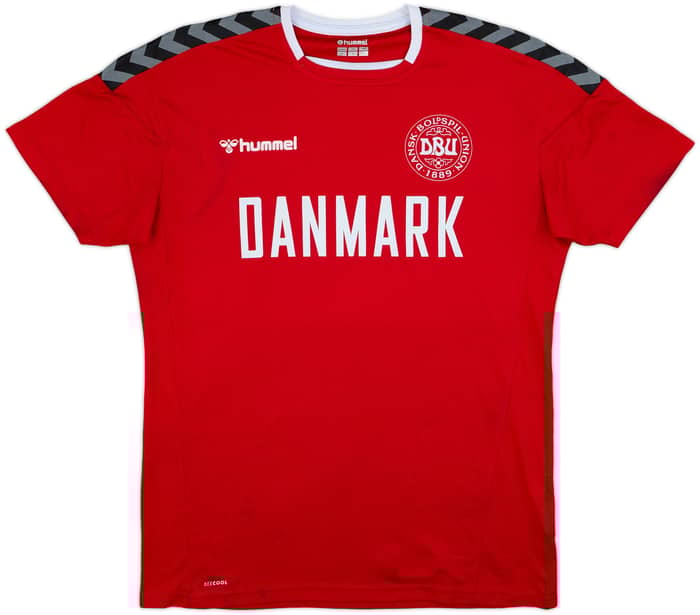 2018-19 Denmark Hummel Training Shirt - 7/10 - (M)