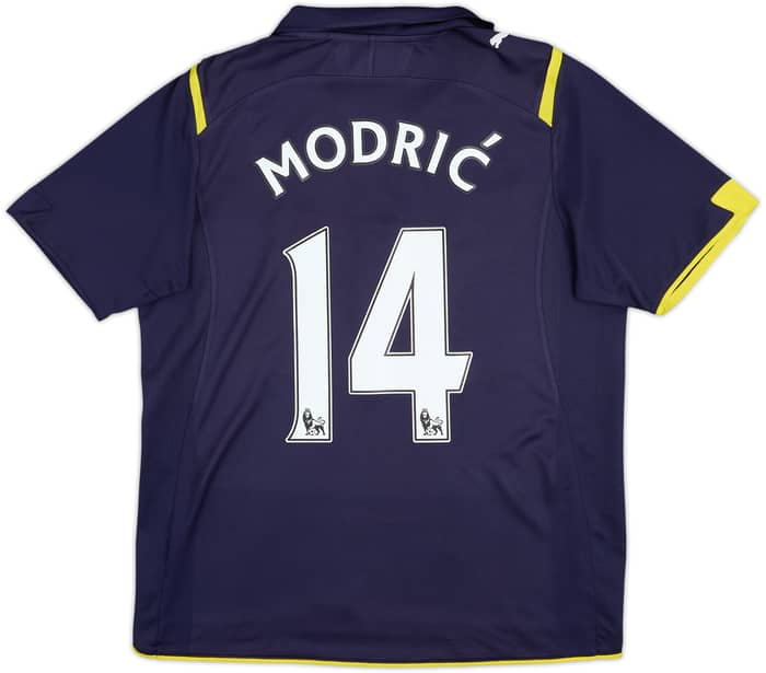 2009-10 Tottenham Away Shirt Modric #14 - 8/10 - (XL.Boys)