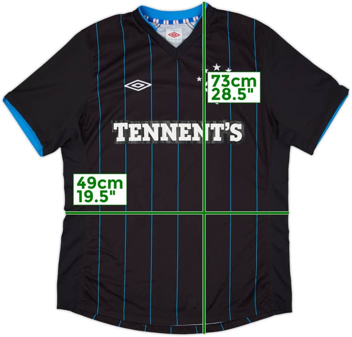 2012-13 Rangers Third Shirt - 6/10 - (L)