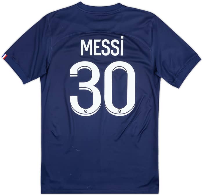 2022-23 Paris Saint-Germain Home Shirt Messi #30 - 5/10 - (S)