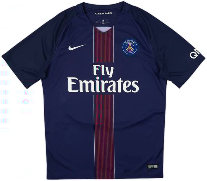 2016-17 Paris Saint-Germain Home Shirt Cavani #9 - 9/10 - (L)