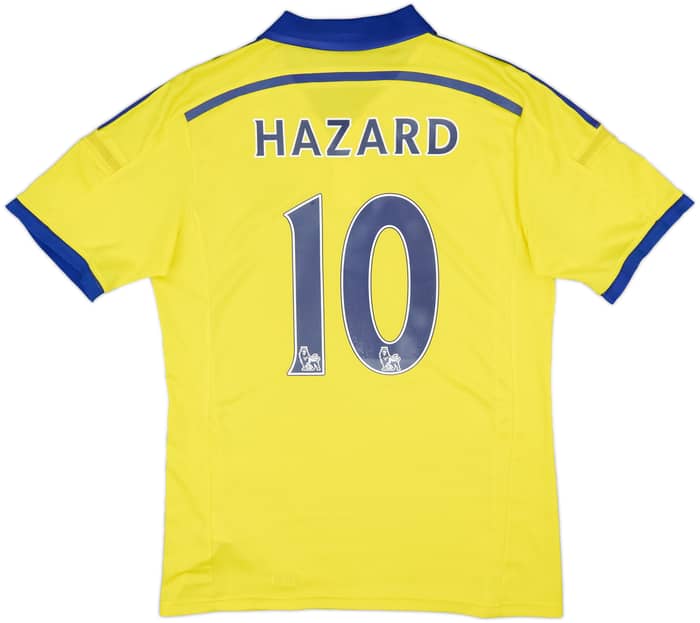 2014-15 Chelsea Authentic Away Shirt Hazard #10 - 6/10 - (S)