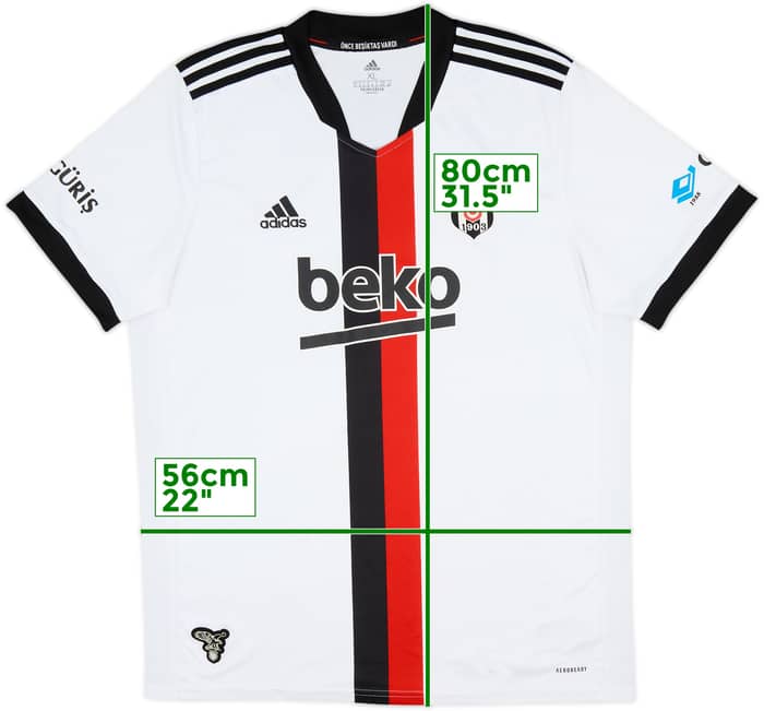 2021-22 Besiktas Home Shirt - 6/10 - (XL)