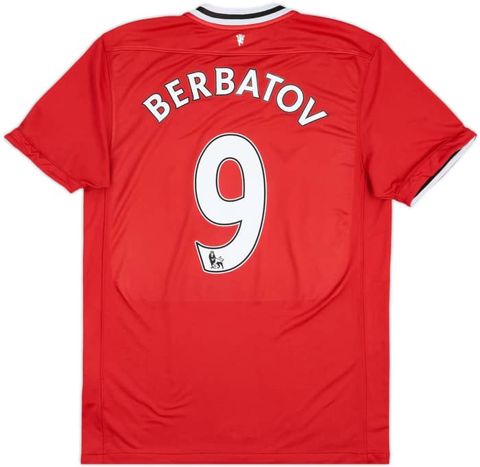 2011-12 Manchester United Home Shirt Berbatov #9 - 5/10 - (L)