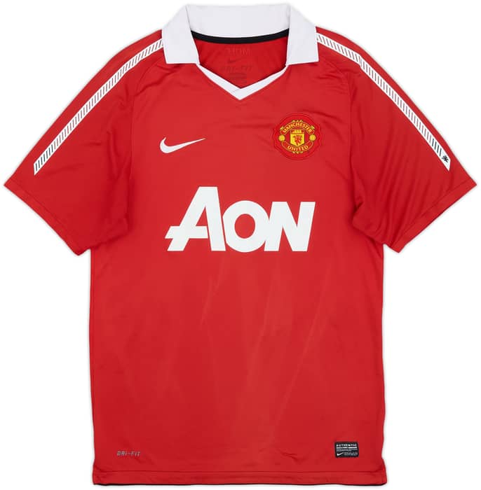 2010-11 Manchester United Camiseta Titular Rooney #10 - 6/10 - (S)