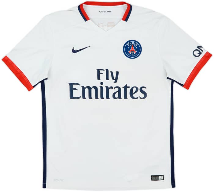 2015-16 Paris Saint-Germain Away Shirt Ibrahimovic #10 - 6/10 - (M)