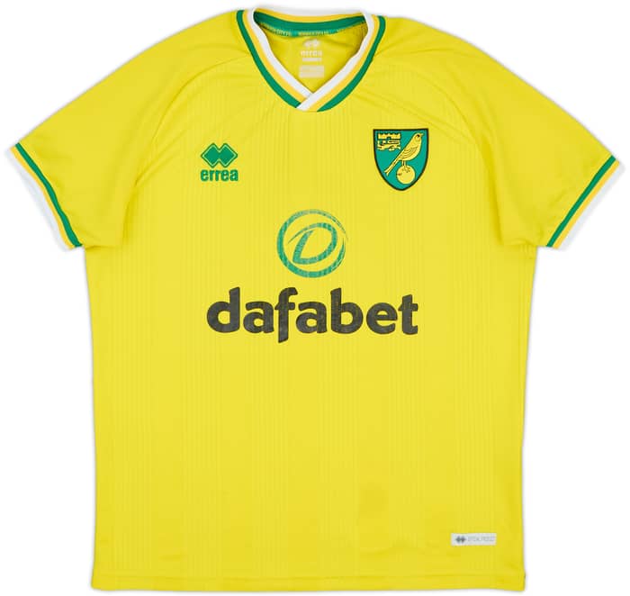 2020-21 Norwich City Home Shirt - 6/10 - (S)