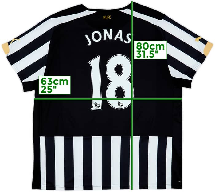 2014-15 Newcastle Home Shirt Jonas #18 - 8/10 - (XL)