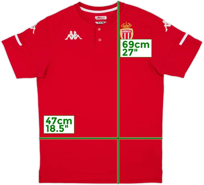 2019-20 Monaco Kappa Polo Shirt - 8/10 - (M)