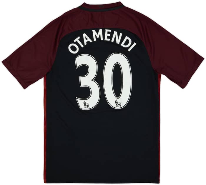 2016-17 Manchester City Away Shirt Otamendi #30 - 7/10 - (M)