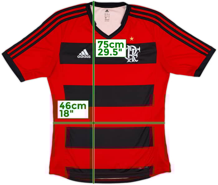 2013 Flamengo Home Shirt - 5/10 - (M)