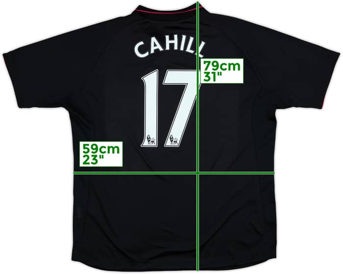 2009-10 Everton Away Shirt Cahill #17 - 8/10 - (XXL)