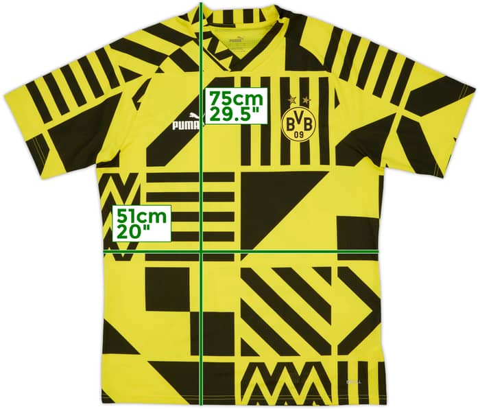2021-22 Borussia Dortmund Puma Training Shirt - 8/10 - (L)