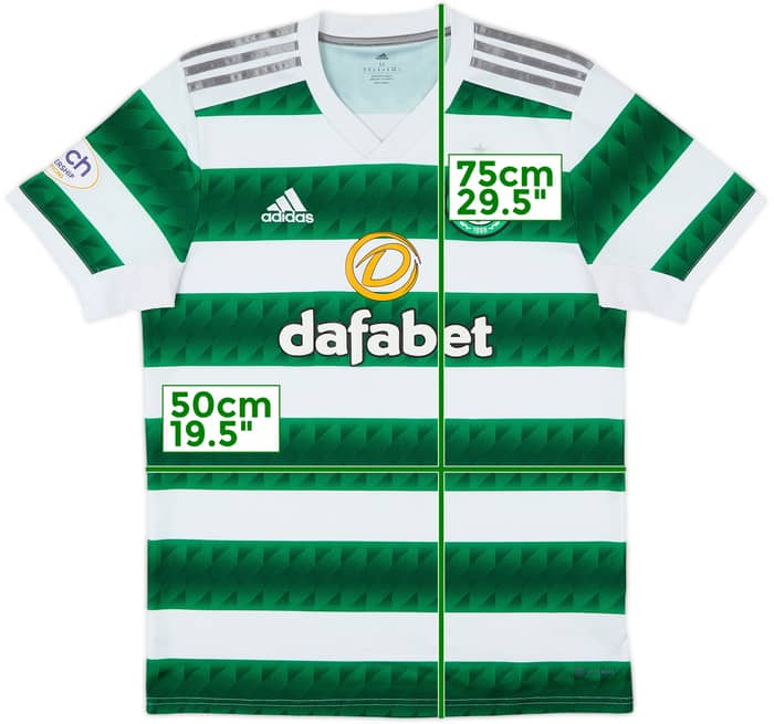 2022-23 Celtic Home Shirt - 7/10 - (M)