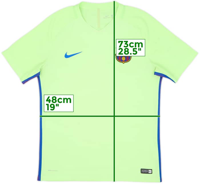 2017-18 Barcelona Nike Areoswift Training Shirt - 5/10 - (M)