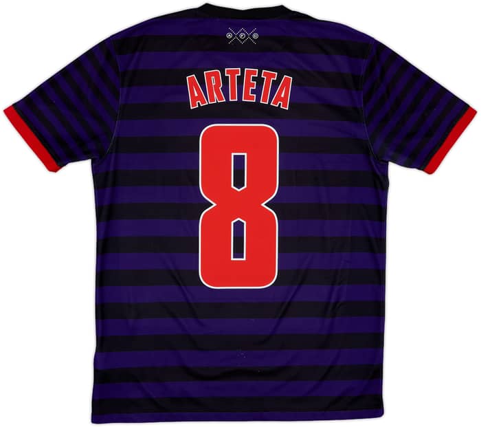 2012-13 Arsenal Away Shirt Arteta #8 - 7/10 - (M)