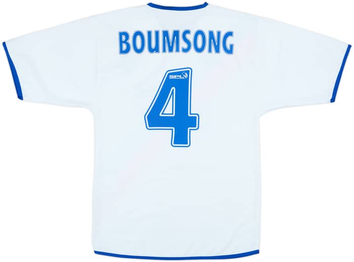 2004-05 Rangers Away Shirt Boumsong #4 - 4/10 - (S)