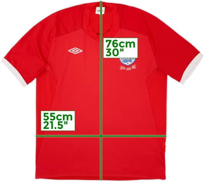 2010-11 England Away Shirt - 5/10 - (XL)