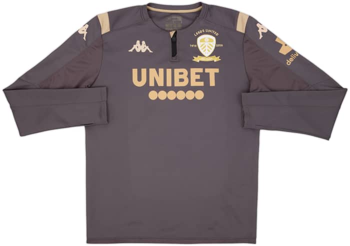 2019-20 Leeds Kappa 1/4 Zip Drill Top - 8/10 - (L)