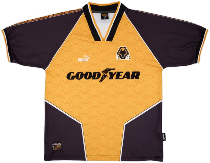 1996-98 Wolves Home Shirt - 9/10 - (L)