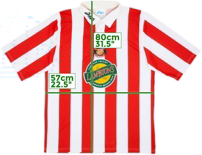 1997-99 Sunderland Home Shirt - 6/10 - (XL)
