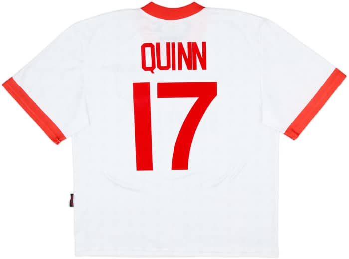 1996-97 Sunderland Away Shirt Quinn #17 - 9/10 - (M)