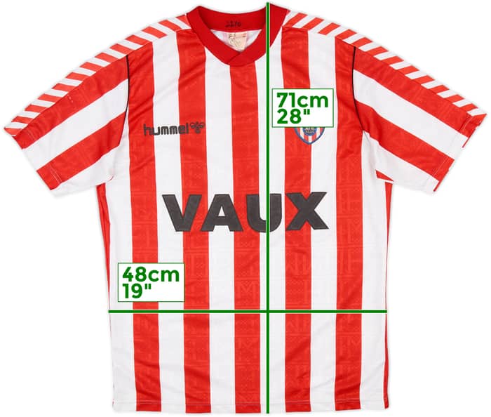 1988-91 Sunderland Home Shirt - 8/10 - (M)