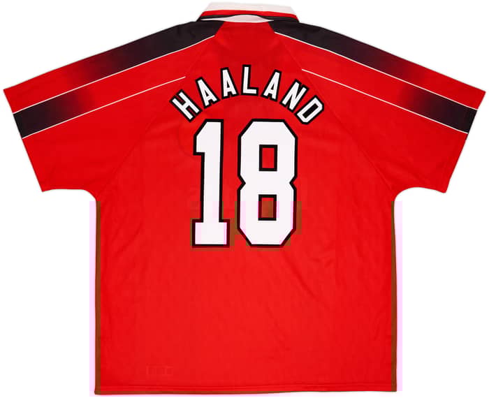1996-97 Nottingham Forest Home Shirt Haaland #18 - 8/10 - (XXL)