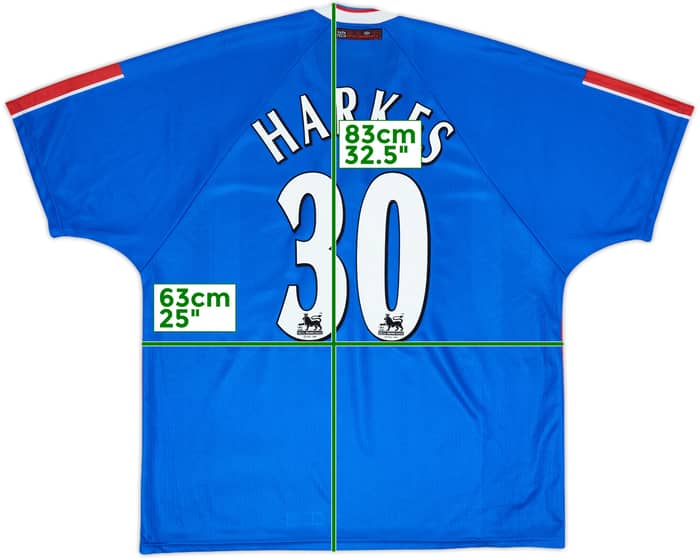 1997-99 Nottingham Forest Third Shirt Harkes #30 - 9/10 - (XXL)