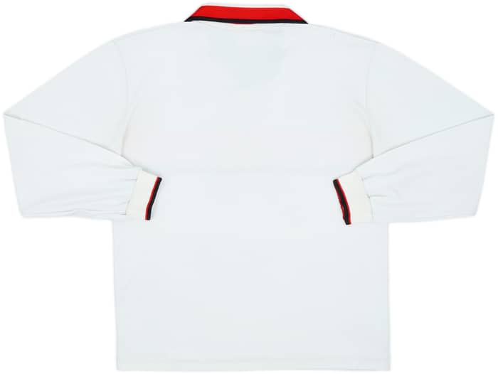 1990-91 AC Milan Away L/S Shirt - 5/10 - (L)