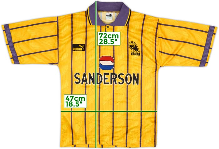 1994-96 Sheffield Wednesday Away Shirt - 9/10 - (S)