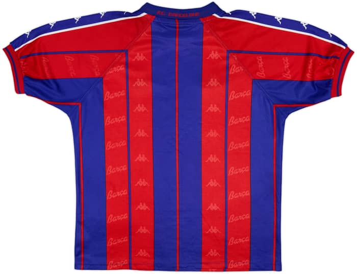 1997-98 Barcelona Home Shirt - 8/10 - (L)
