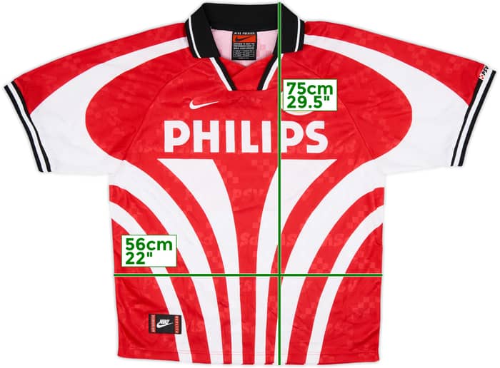 1996-97 PSV Home Shirt - 9/10 - (XL)