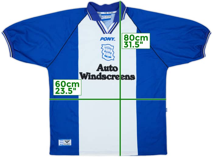 1997-98 Birmingham Home Shirt - 8/10 - (XL)