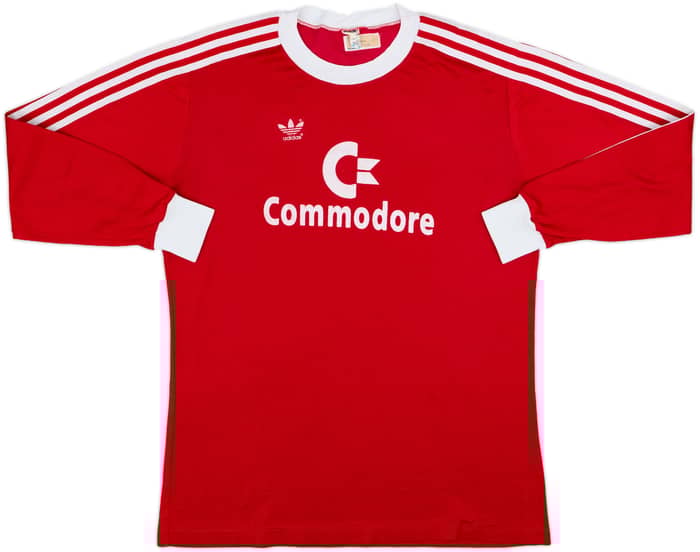 1987-88 Bayern Munich Home L/S Shirt - 7/10 - (L)