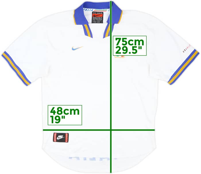 1996-97 Italy Away Shirt - 5/10 - (L)