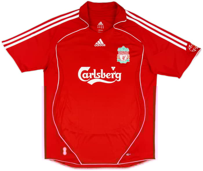 2006-08 Liverpool Home Shirt Alonso #14 - 7/10 - (L)