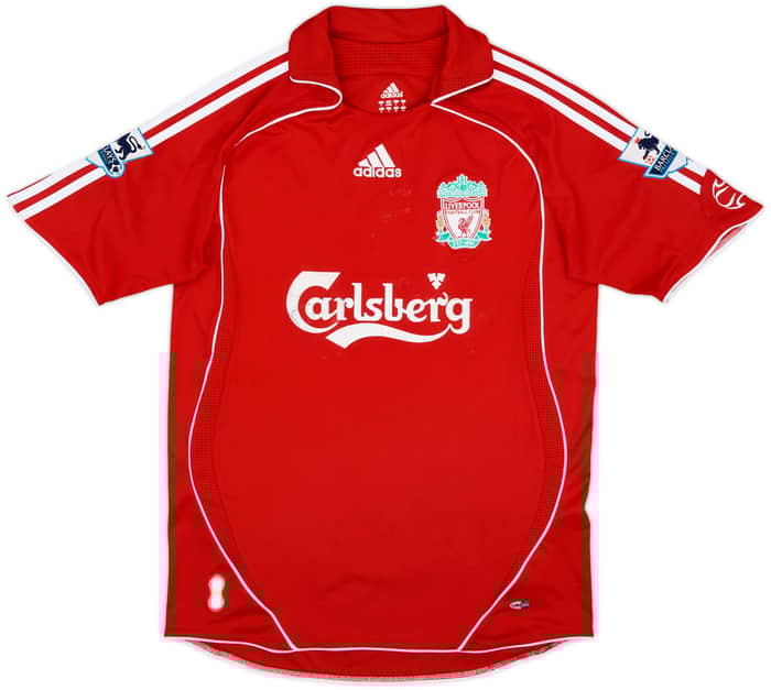 2006-08 Liverpool Home Shirt Gerrard #8 - 5/10 - (S)